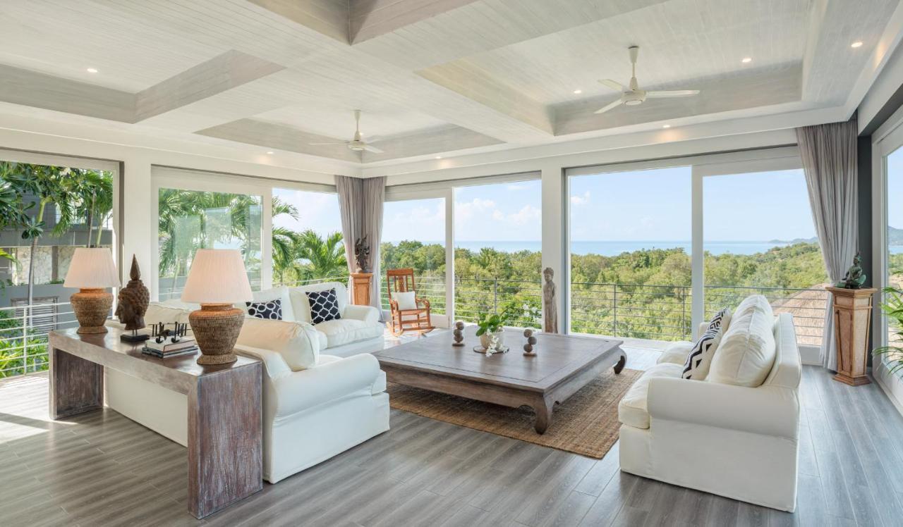 Baan Kimsacheva - Seaview Private Villa Choeng Mon Exteriör bild