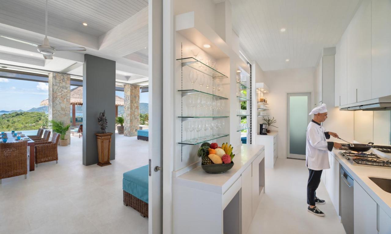 Baan Kimsacheva - Seaview Private Villa Choeng Mon Exteriör bild
