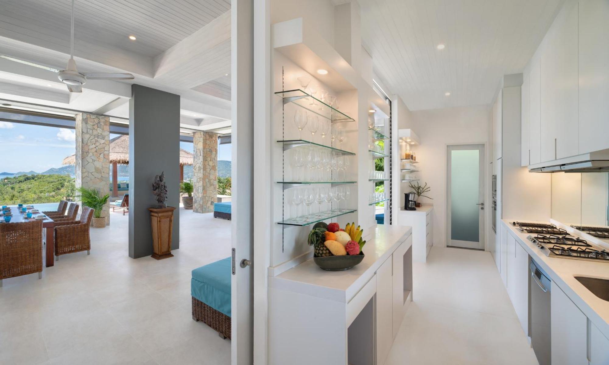 Baan Kimsacheva - Seaview Private Villa Choeng Mon Exteriör bild