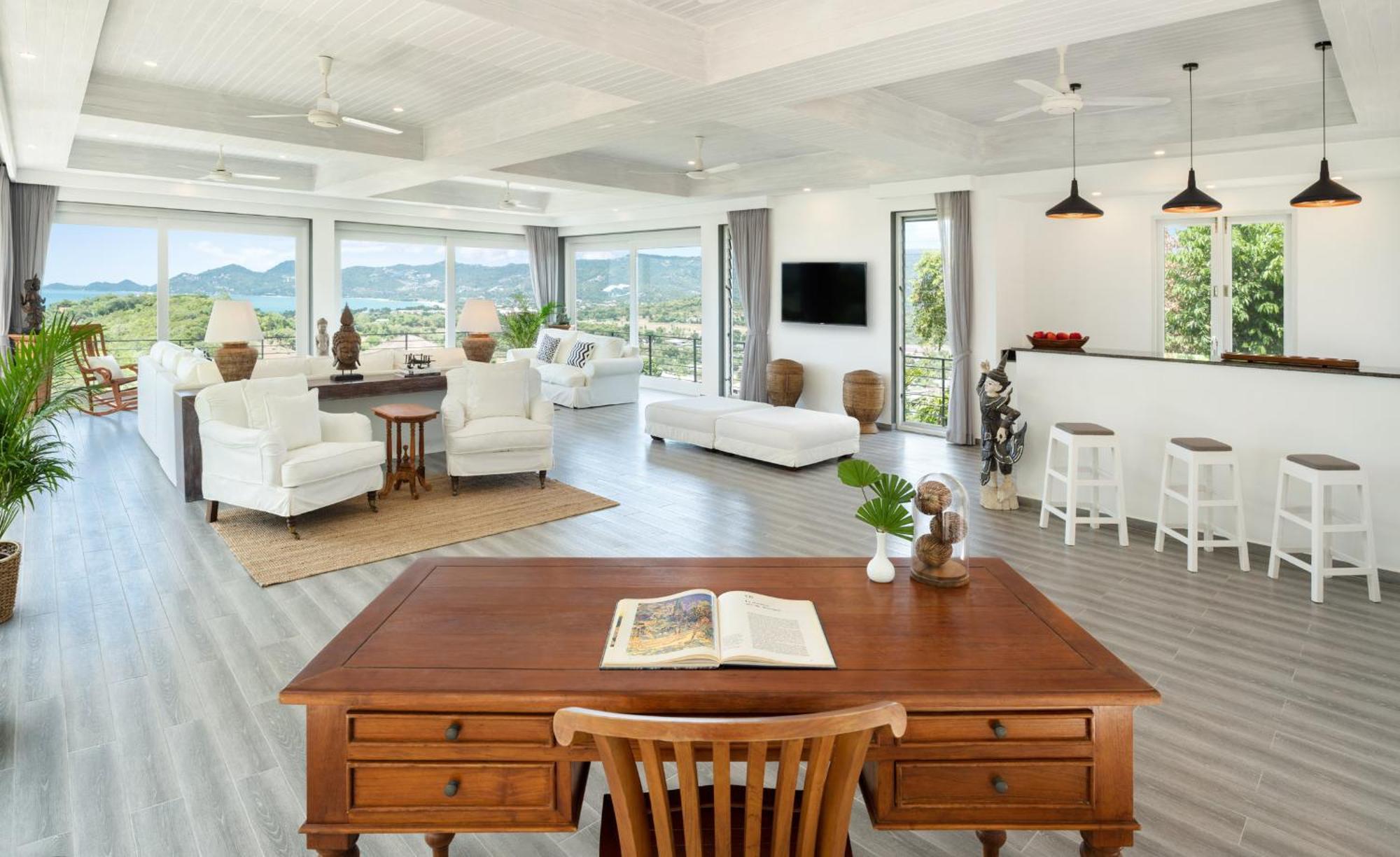 Baan Kimsacheva - Seaview Private Villa Choeng Mon Exteriör bild