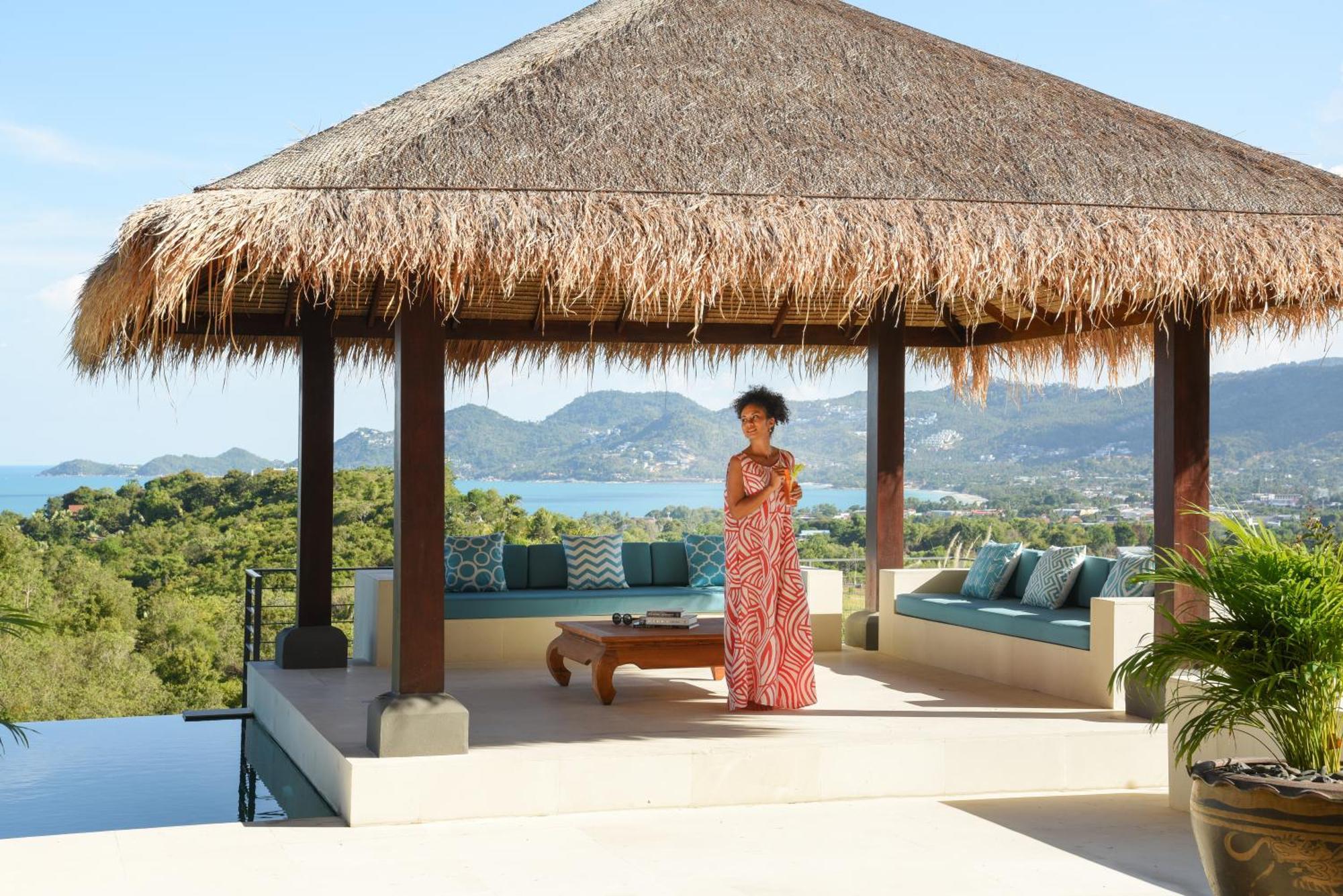 Baan Kimsacheva - Seaview Private Villa Choeng Mon Exteriör bild